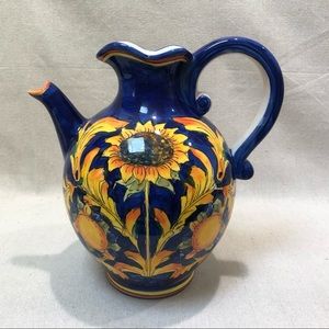 ⭐️ Tuscan Sunflower Water Pitcher
